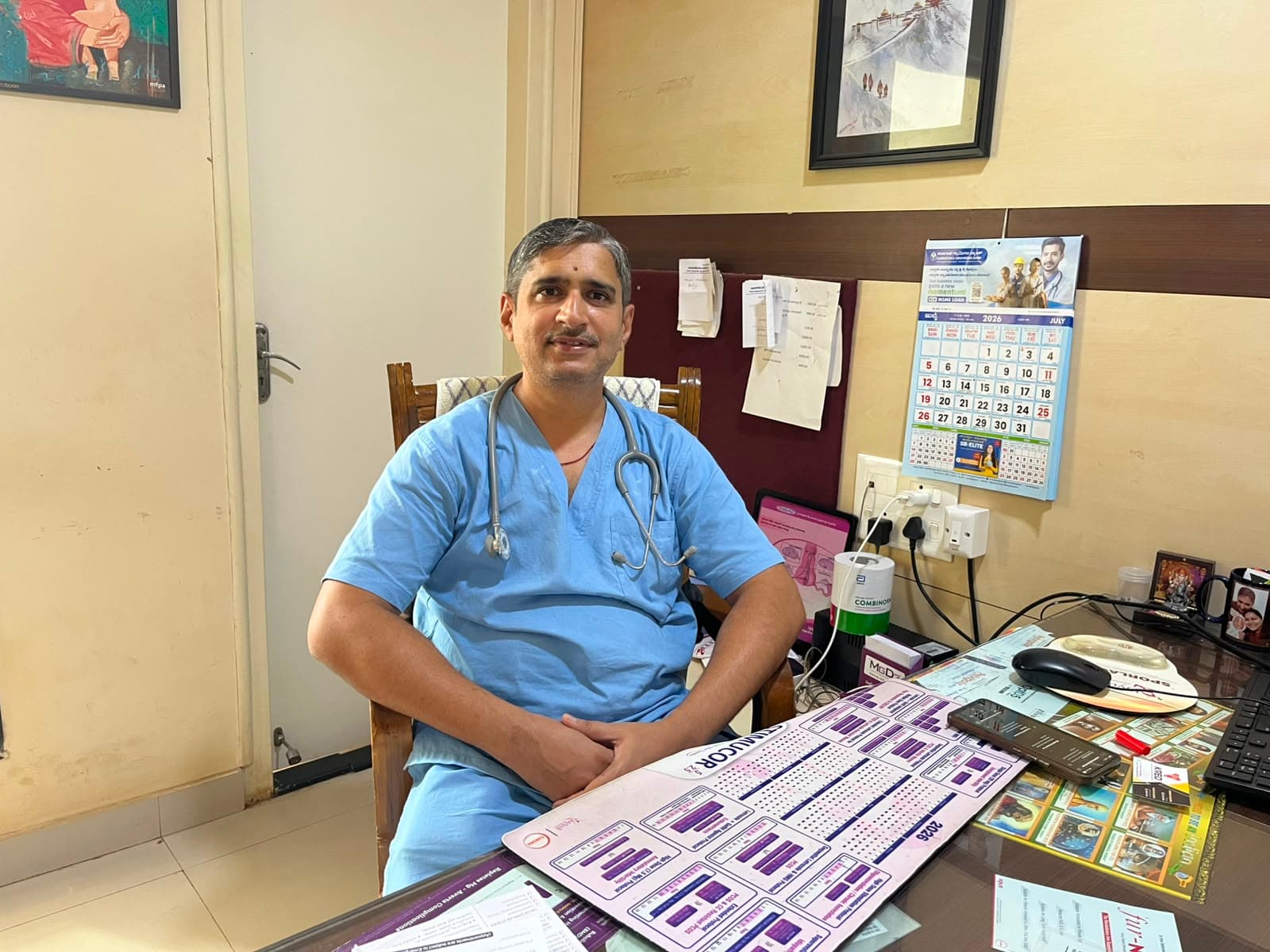 Dr. Santosh Kulkarni consultation room